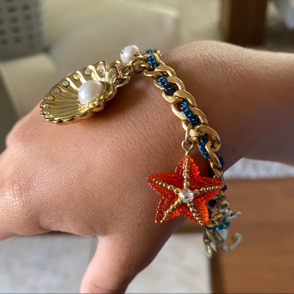 Betsey Johnson Jewelry - Rare Disney Ariel Betsy johnson bracelet